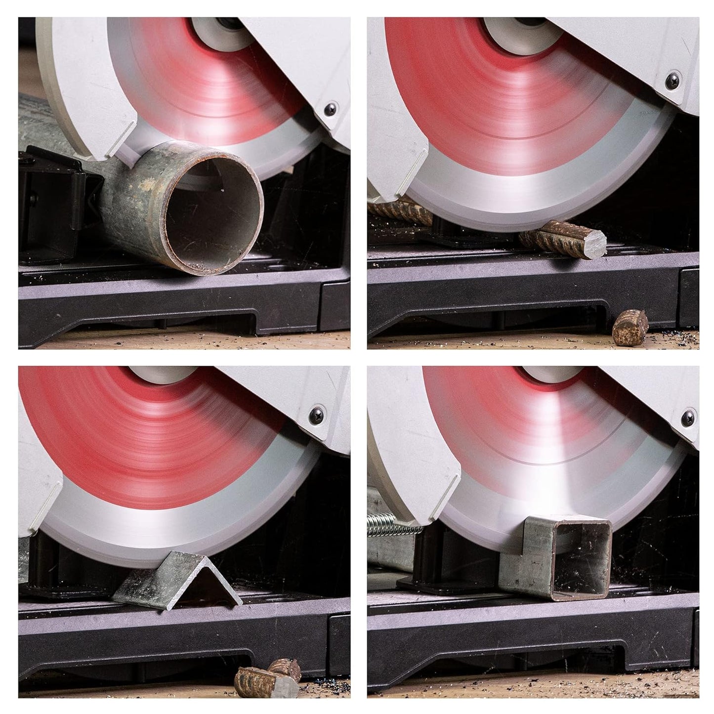 14-Inch 66 Teeth Dry Cut and Ferrous Metal Cement Saw Blade for Common to Most 14In and 15In Metal Cutting Saws on the Market