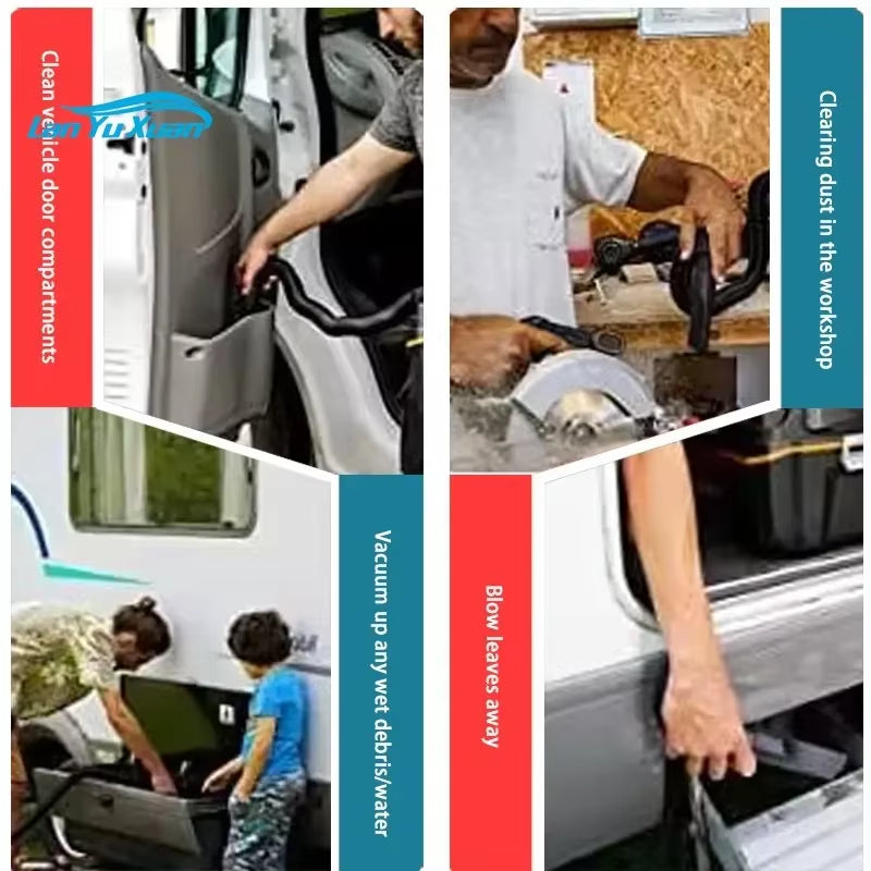 A8402 DIY Power Tools Double Speed Cordless Drill 3000Mah CE Cordless Car Vacuum Cleaner Tire Pump Inflation