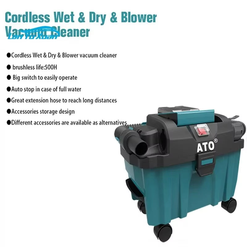 A8402 DIY Power Tools Double Speed Cordless Drill 3000Mah CE Cordless Car Vacuum Cleaner Tire Pump Inflation