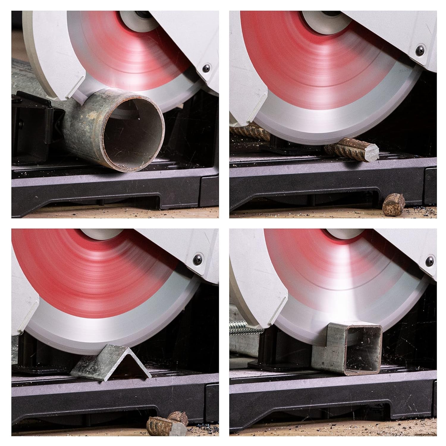 14-Inch 66 Teeth Dry Cut and Ferrous Metal Cement Saw Blade for Common to Most 14In and 15In Metal Cutting Saws on the Market
